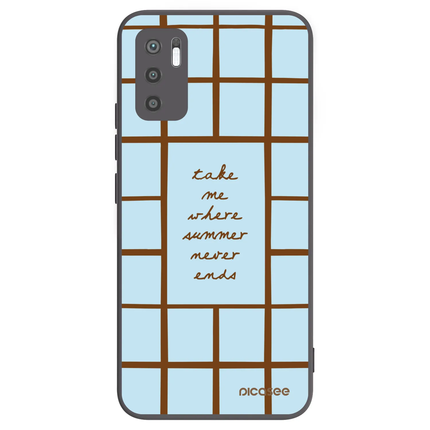 Picasee crna silikonska maskica za Xiaomi Redmi Note 10 5G - Shutter Season