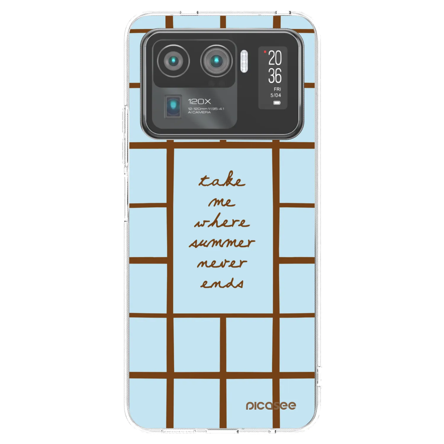 Picasee silikonska prozirna maskica za Xiaomi Mi 11 Ultra - Shutter Season
