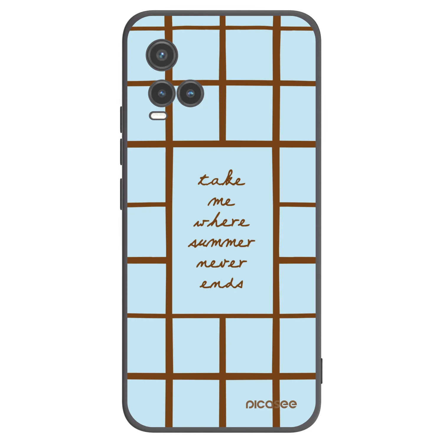 Picasee crna silikonska maskica za Vivo Y33s - Shutter Season