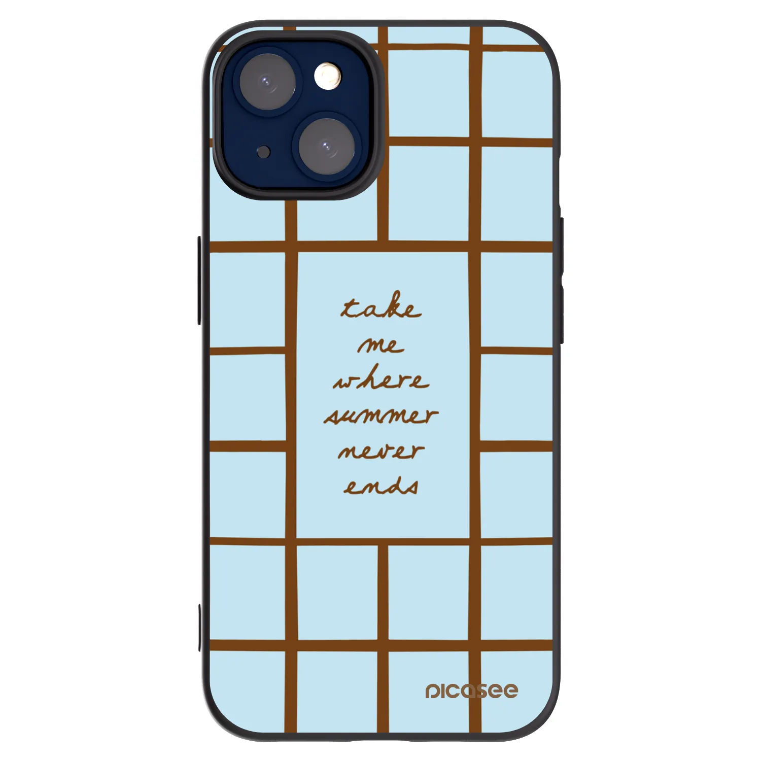 Picasee crna silikonska maskica za Apple iPhone 14 - Shutter Season