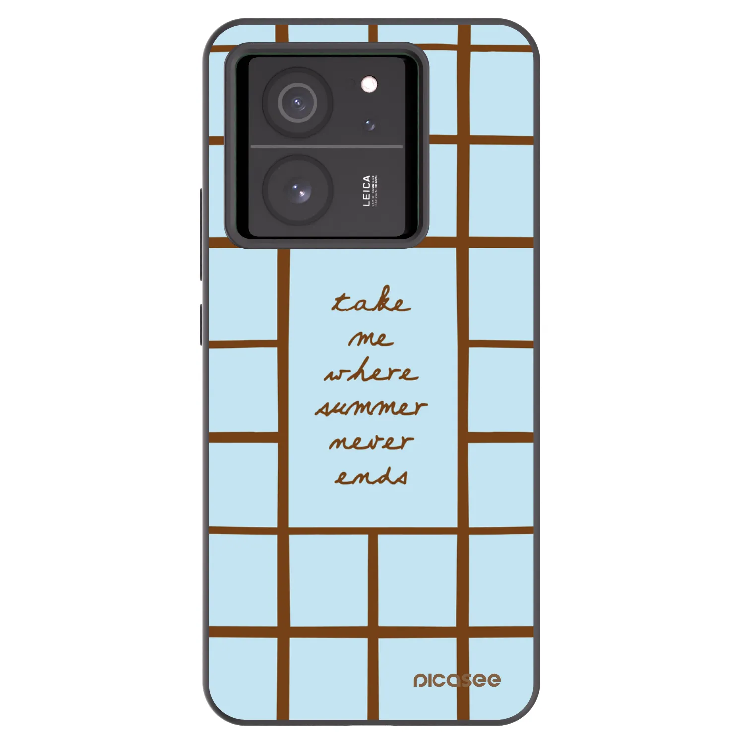 Picasee crna silikonska maskica za Xiaomi 13T - Shutter Season