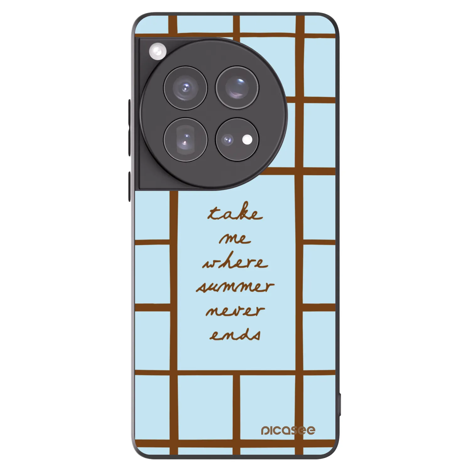 Picasee crna silikonska maskica za OnePlus 12 5G - Shutter Season