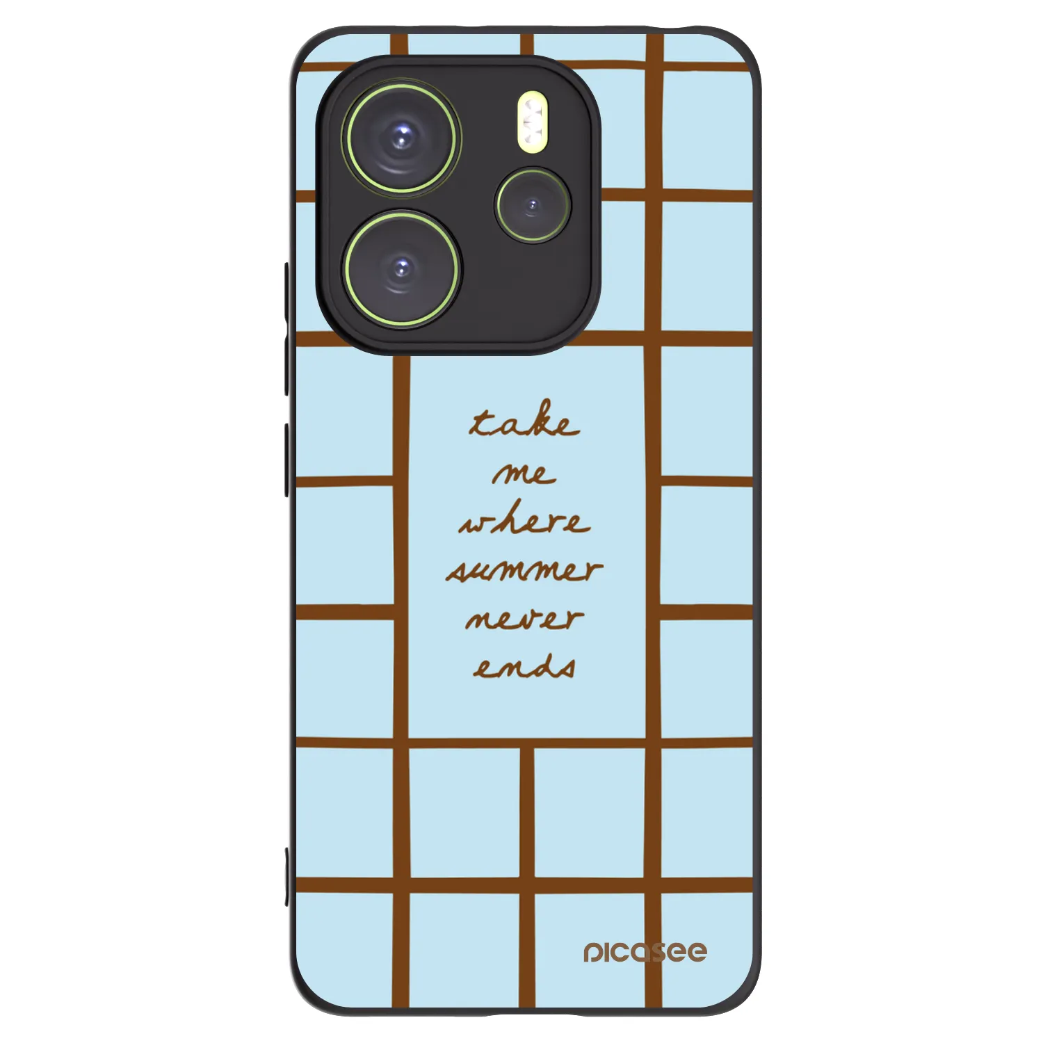 Picasee crna silikonska maskica za Xiaomi Redmi Note 14 4G - Shutter Season