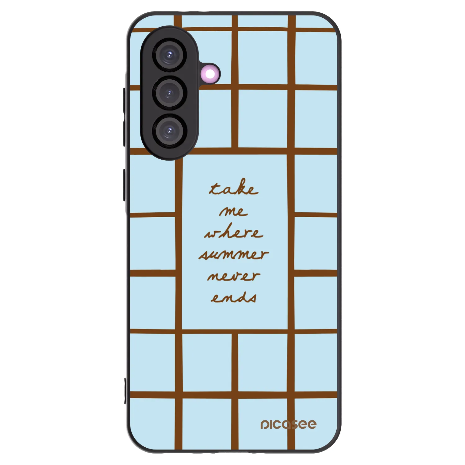 Picasee crna silikonska maskica za Samsung Galaxy A56 5G A566B - Shutter Season