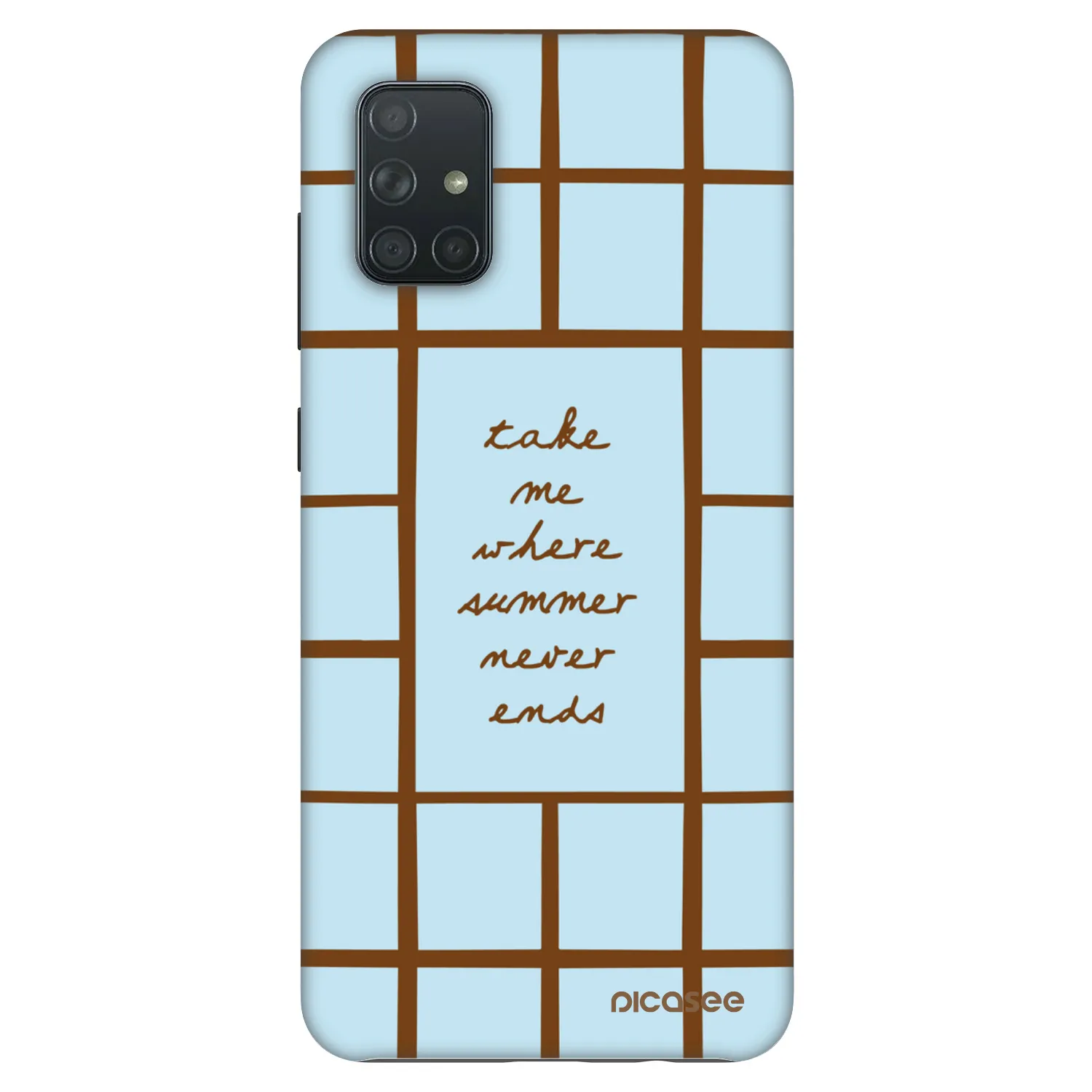 Picasee Fashion Case za Samsung Galaxy A71 A715F - Shutter Season