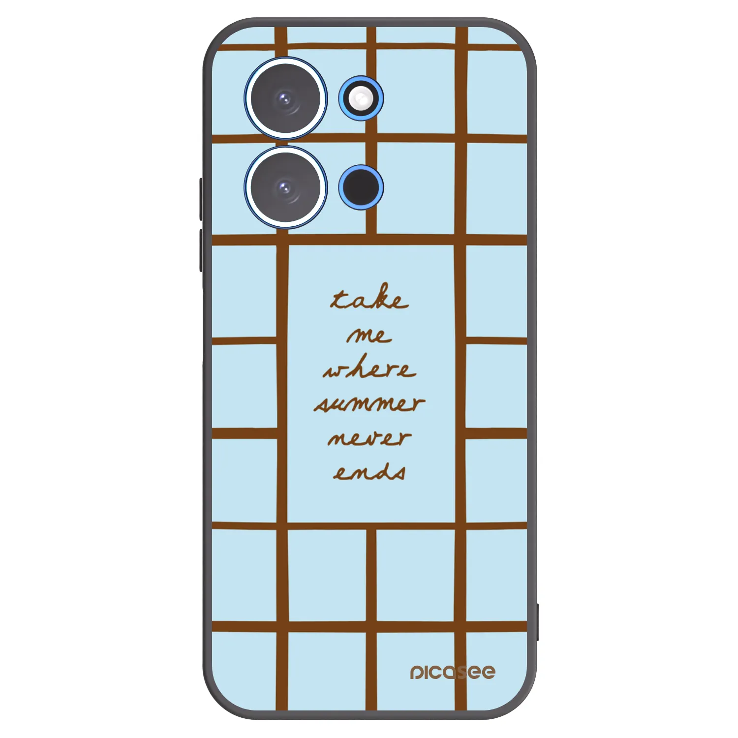 Picasee crna silikonska maskica za Xiaomi Redmi 15C 4G - Shutter Season