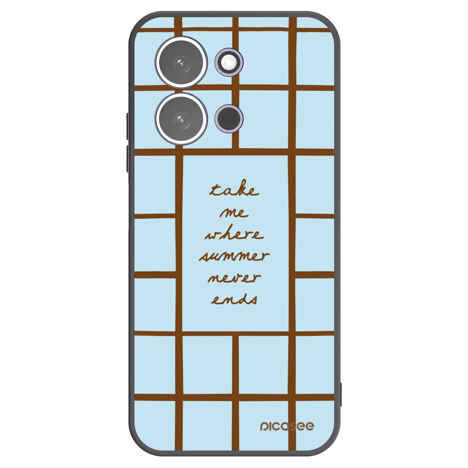 Picasee crna silikonska maskica za Xiaomi Redmi 15C 5G - Shutter Season