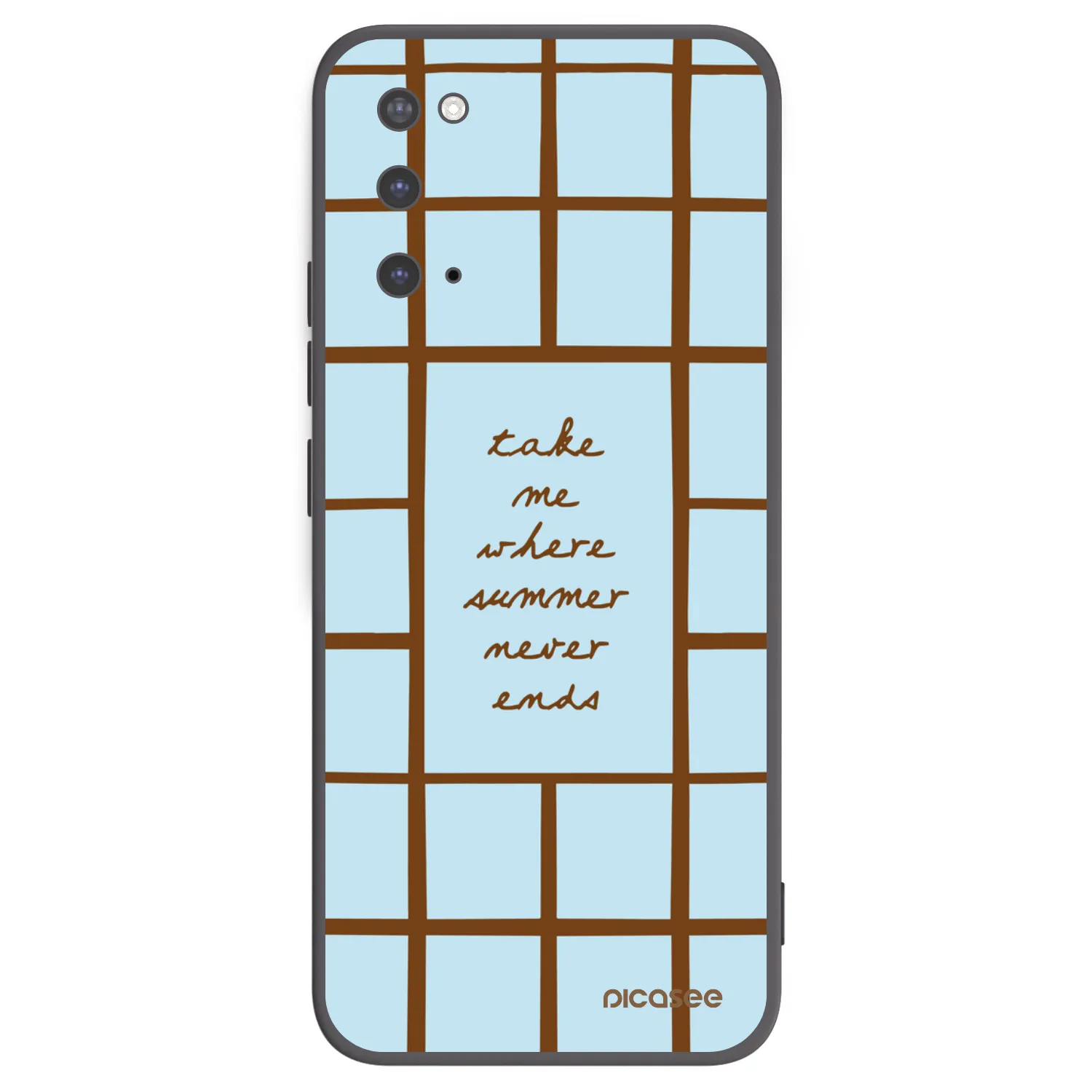 Picasee crna silikonska maskica za Samsung Galaxy S20 G980F - Shutter Season