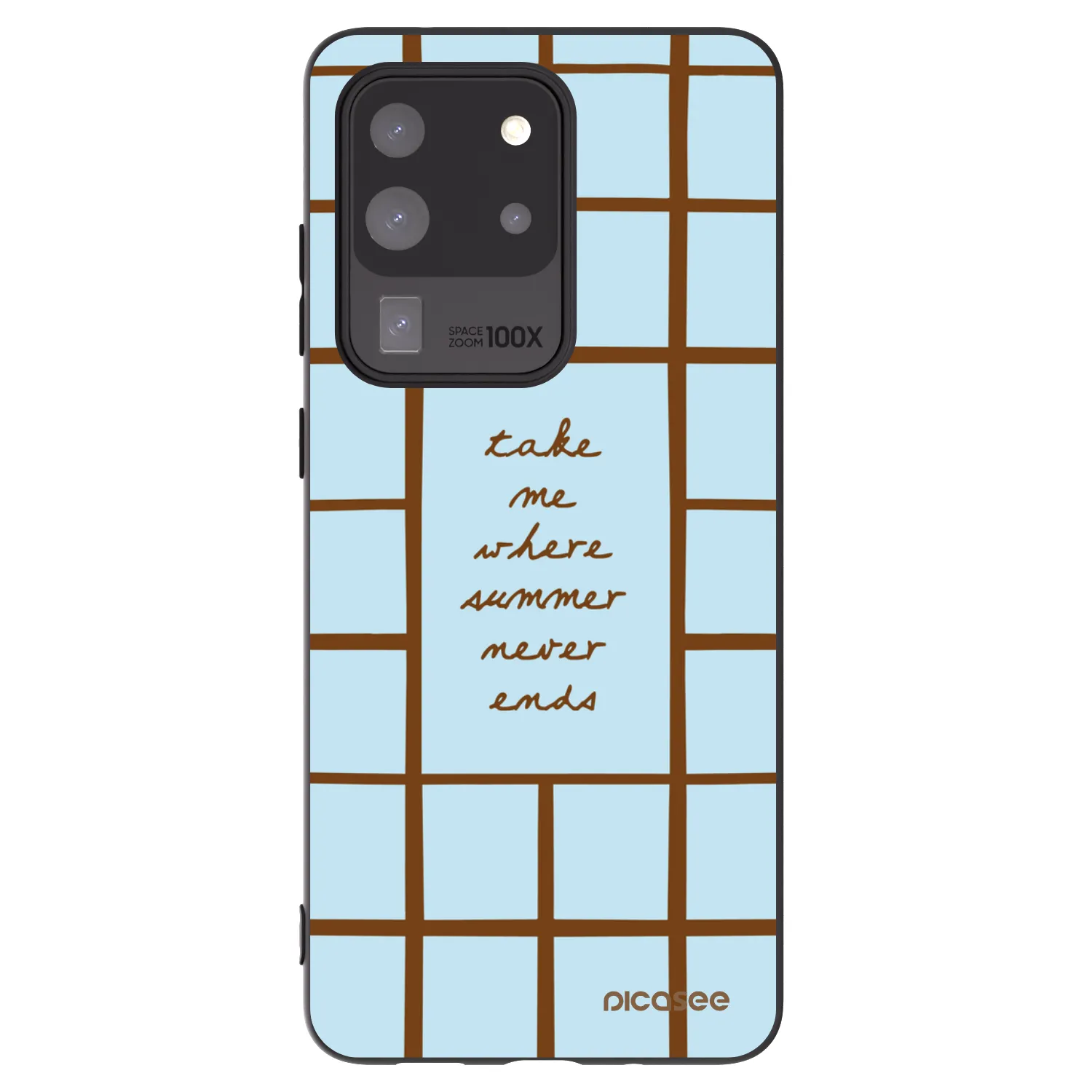 Picasee crna silikonska maskica za Samsung Galaxy S20 Ultra 5G G988F - Shutter Season