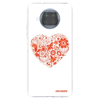 Picasee silikonska prozirna maskica za Xiaomi Mi 10T Lite - Big heart