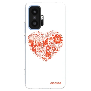 Picasee silikonska prozirna maskica za Xiaomi 11T Pro - Big heart