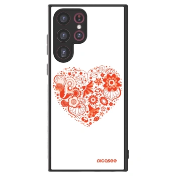 Picasee ULTIMATE CASE za Samsung Galaxy S22 Ultra 5G - Big heart