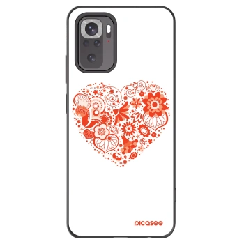 Picasee crna silikonska maskica za Xiaomi Redmi Note 11S 4G - Big heart