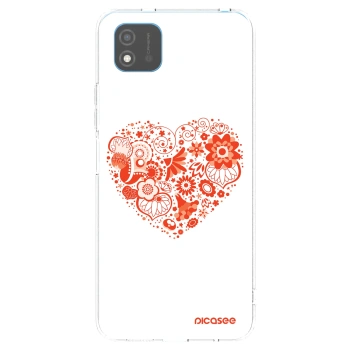 Picasee silikonska prozirna maskica za Realme C11 (2021) - Big heart