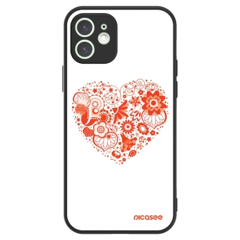 Picasee ULTIMATE CASE MagSafe za Apple iPhone 12 - Big heart