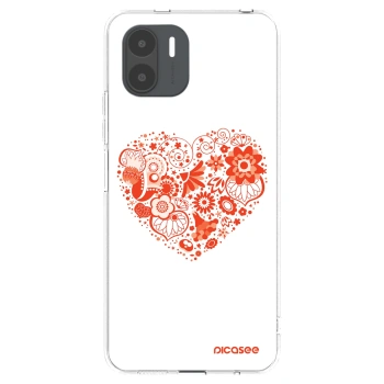 Picasee silikonska prozirna maskica za Xiaomi Redmi A2 - Big heart