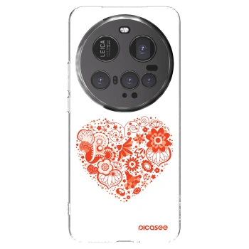 Picasee silikonska prozirna maskica za Xiaomi 15 Ultra - Big heart