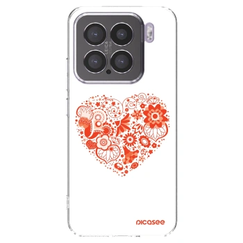 Picasee silikonska prozirna maskica za Xiaomi 15 - Big heart