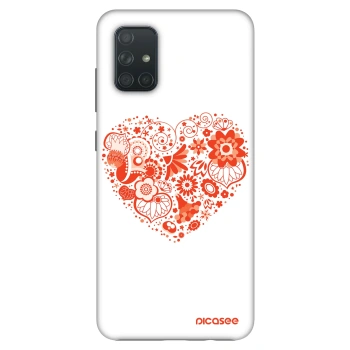 Maskica za Samsung Galaxy A71 A715F - Big heart