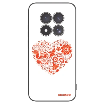 Picasee crna silikonska maskica za Xiaomi Redmi Note 15 Pro 4G - Big heart