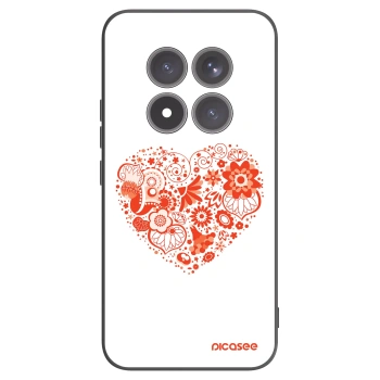 Picasee crna silikonska maskica za Xiaomi Redmi Note 15 Pro+ - Big heart