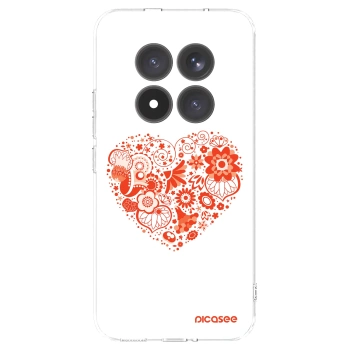 Picasee silikonska prozirna maskica za Xiaomi Redmi Note 15 Pro+ - Big heart