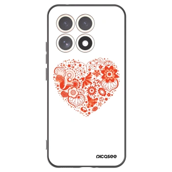 Picasee crna silikonska maskica za Xiaomi 15T - Big heart
