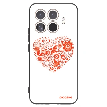 Picasee crna silikonska maskica za Xiaomi 15T Pro - Big heart