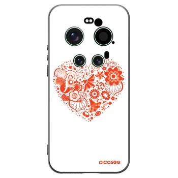 Picasee crna silikonska maskica za Xiaomi 17 Ultra - Big heart