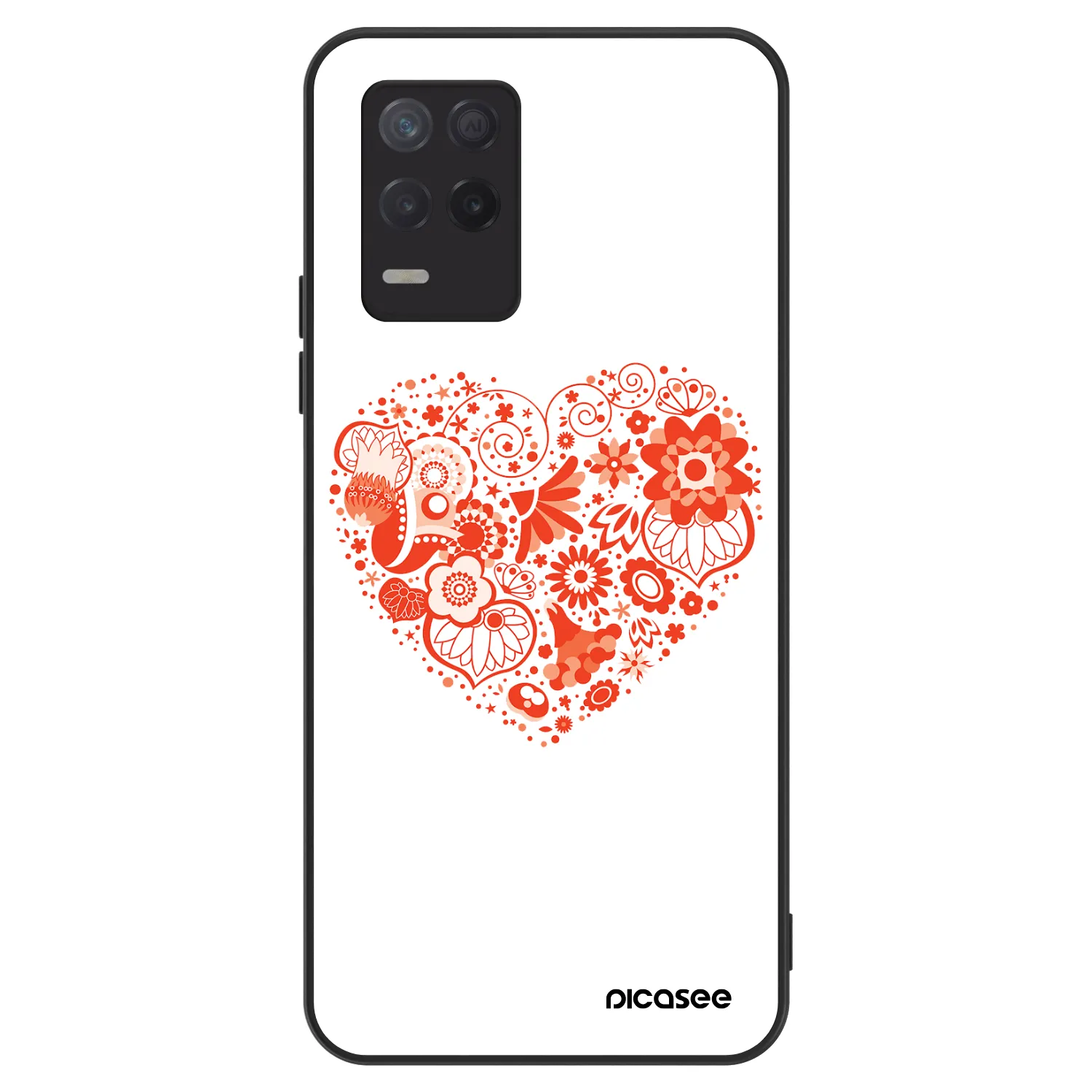Picasee ULTIMATE CASE za Realme 8 5G - Big heart