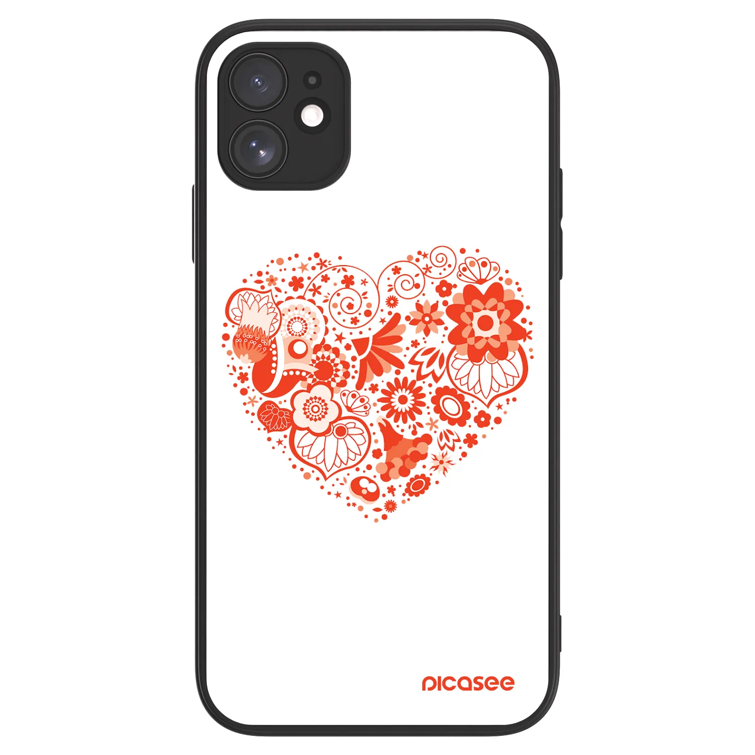 Picasee ULTIMATE CASE MagSafe za Apple iPhone 11 - Big heart