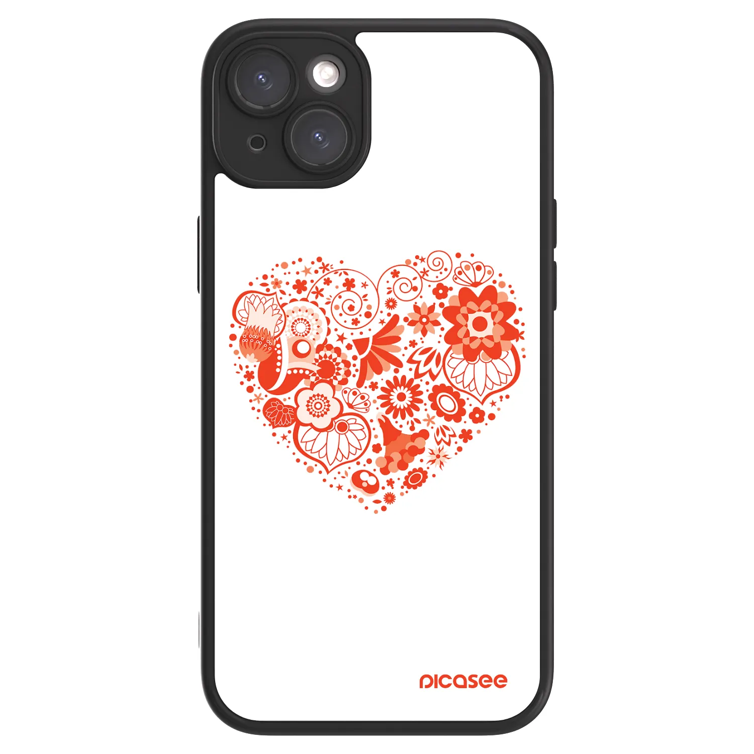 Picasee ULTIMATE CASE MagSafe za Apple iPhone 15 Plus - Big heart