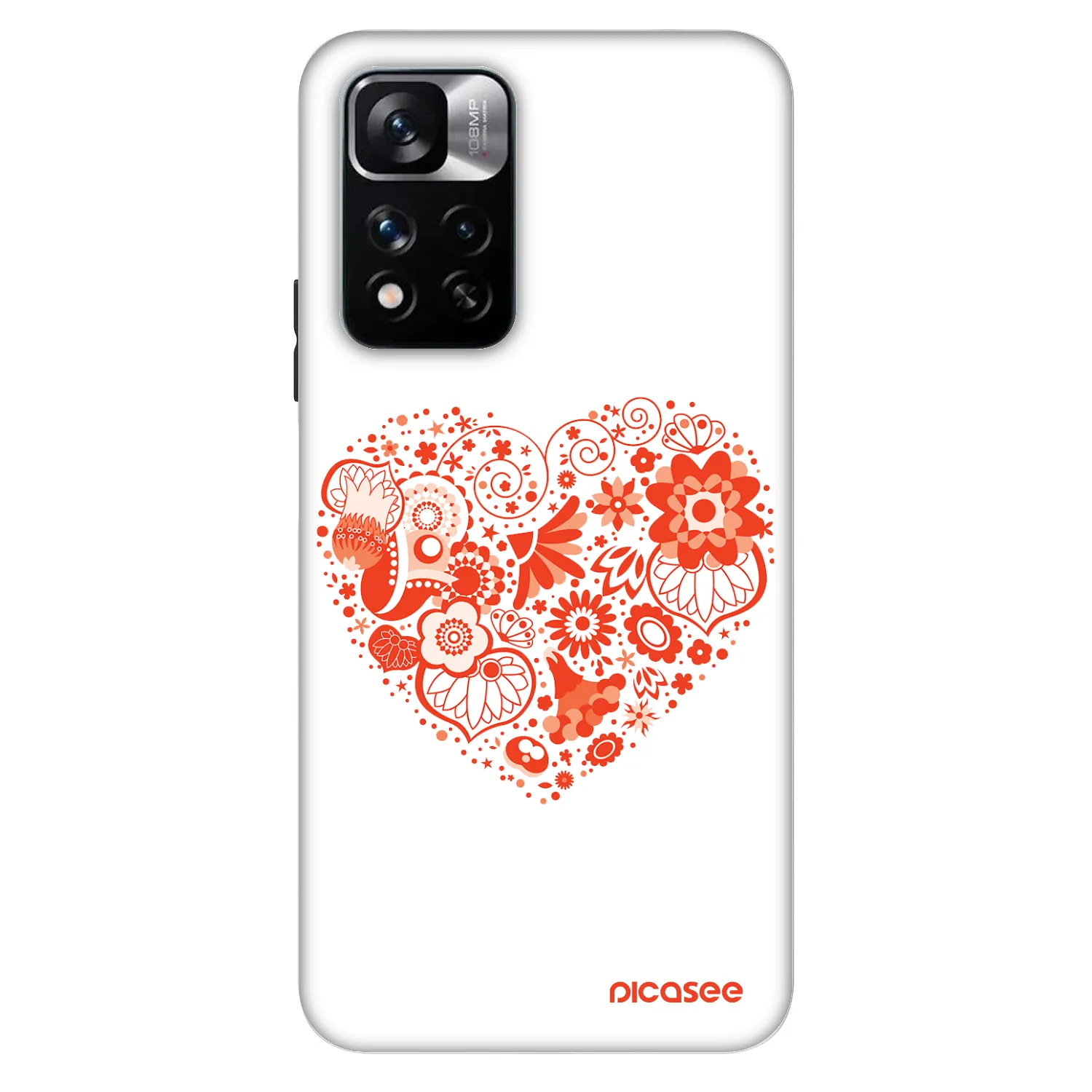 Picasee Fashion Case za Xiaomi Redmi Note 11 Pro 5G - Big heart