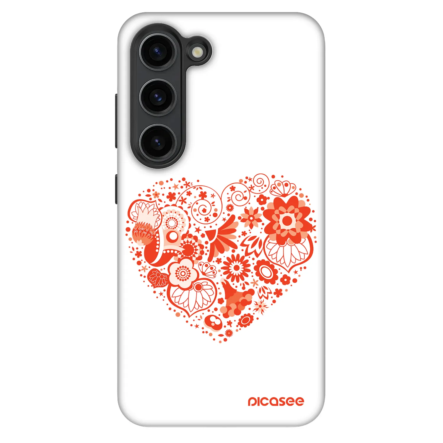Picasee Fashion Case za Samsung Galaxy S23 5G - Big heart