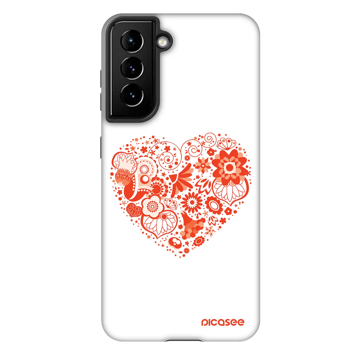 Picasee Fashion Case za Samsung Galaxy S21 5G G991B - Big heart