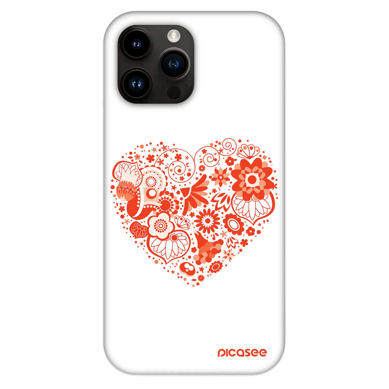 Picasee Fashion Case MagSafe za Apple iPhone 13 Pro Max - Big heart