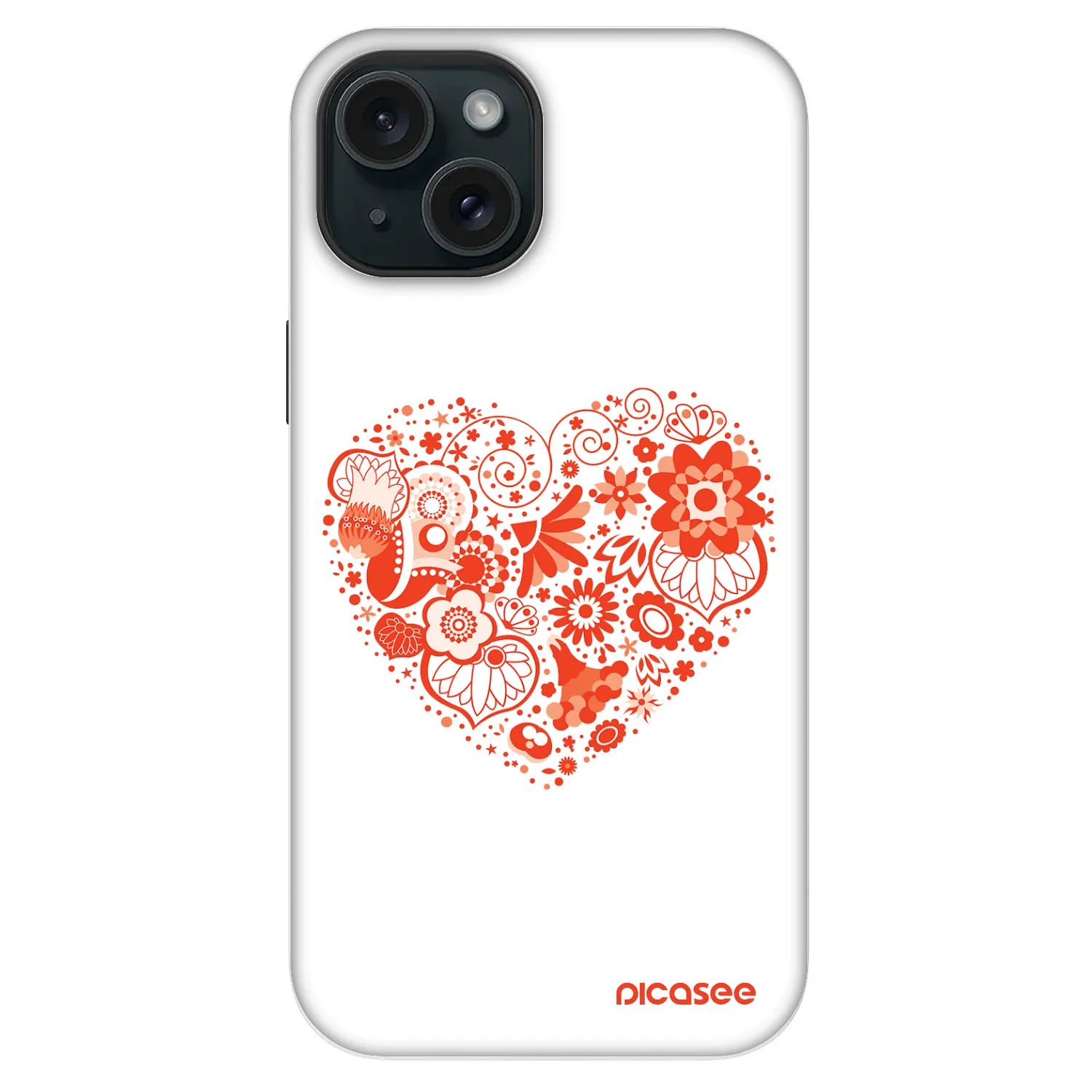 Picasee Fashion Case MagSafe za Apple iPhone 14 - Big heart