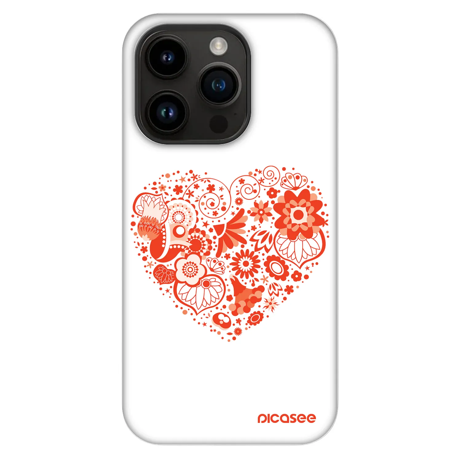 Picasee Fashion Case MagSafe za Apple iPhone 14 Pro - Big heart