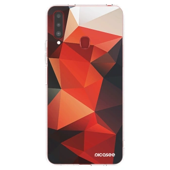 Picasee silikonska prozirna maskica za Samsung Galaxy A20s - Wallpaper 2