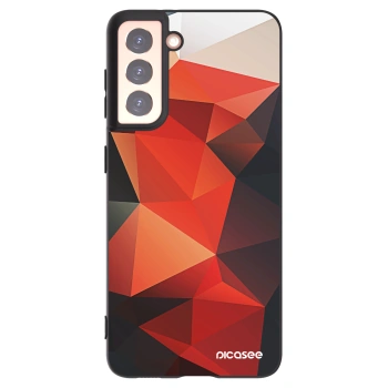 Picasee crna silikonska maskica za Samsung Galaxy S21 5G G991B - Wallpaper 2