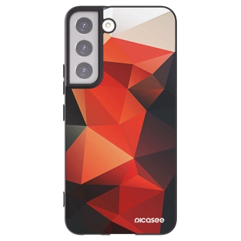 Picasee crna silikonska maskica za Samsung Galaxy S22 5G - Wallpaper 2