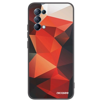 Picasee crna silikonska maskica za OPPO Reno 5 5G - Wallpaper 2