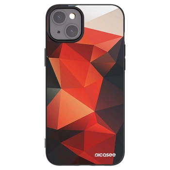 Picasee crna silikonska maskica za Apple iPhone 15 Plus - Wallpaper 2