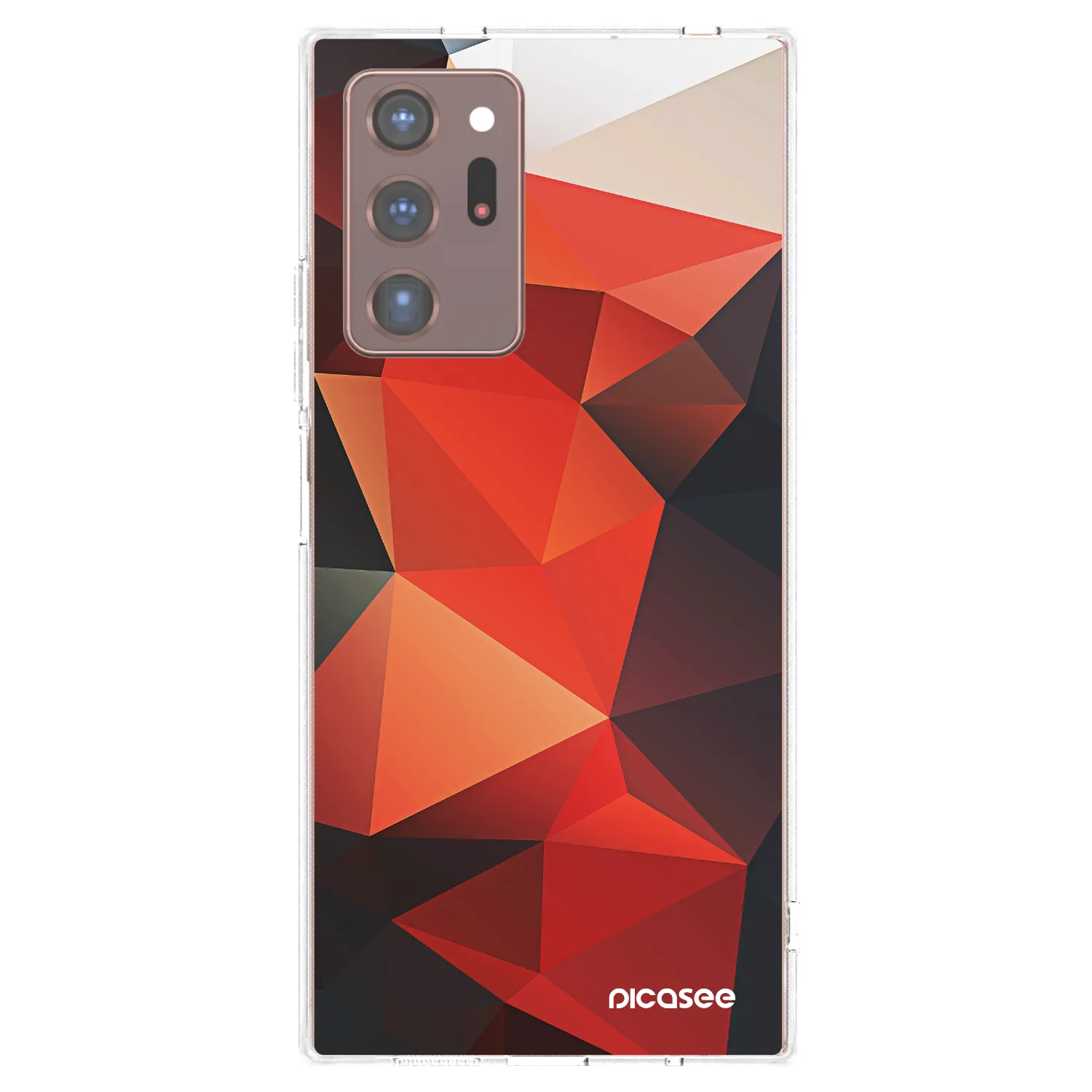 Picasee silikonska prozirna maskica za Samsung Galaxy Note 20 Ultra - Wallpaper 2