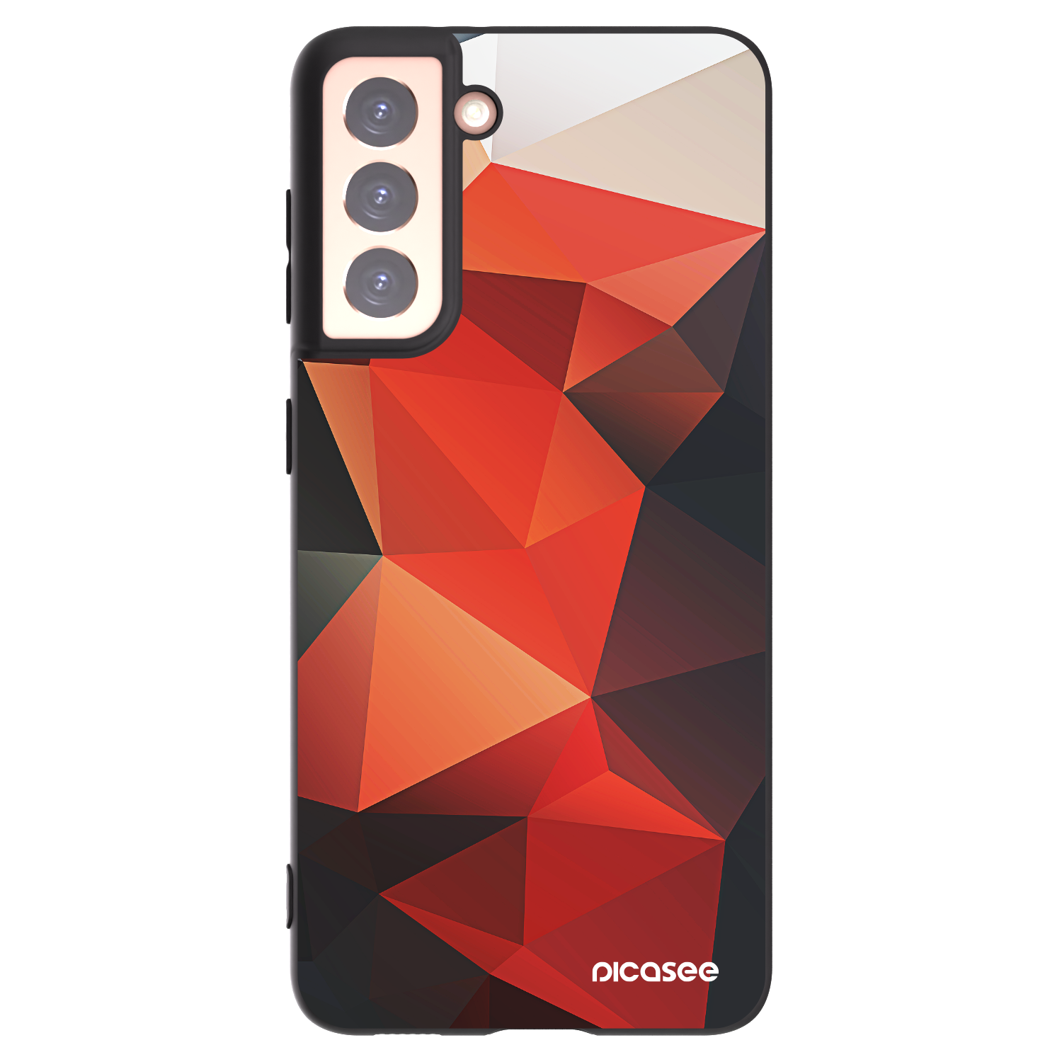 Picasee crna silikonska maskica za Samsung Galaxy S21 5G G991B - Wallpaper 2