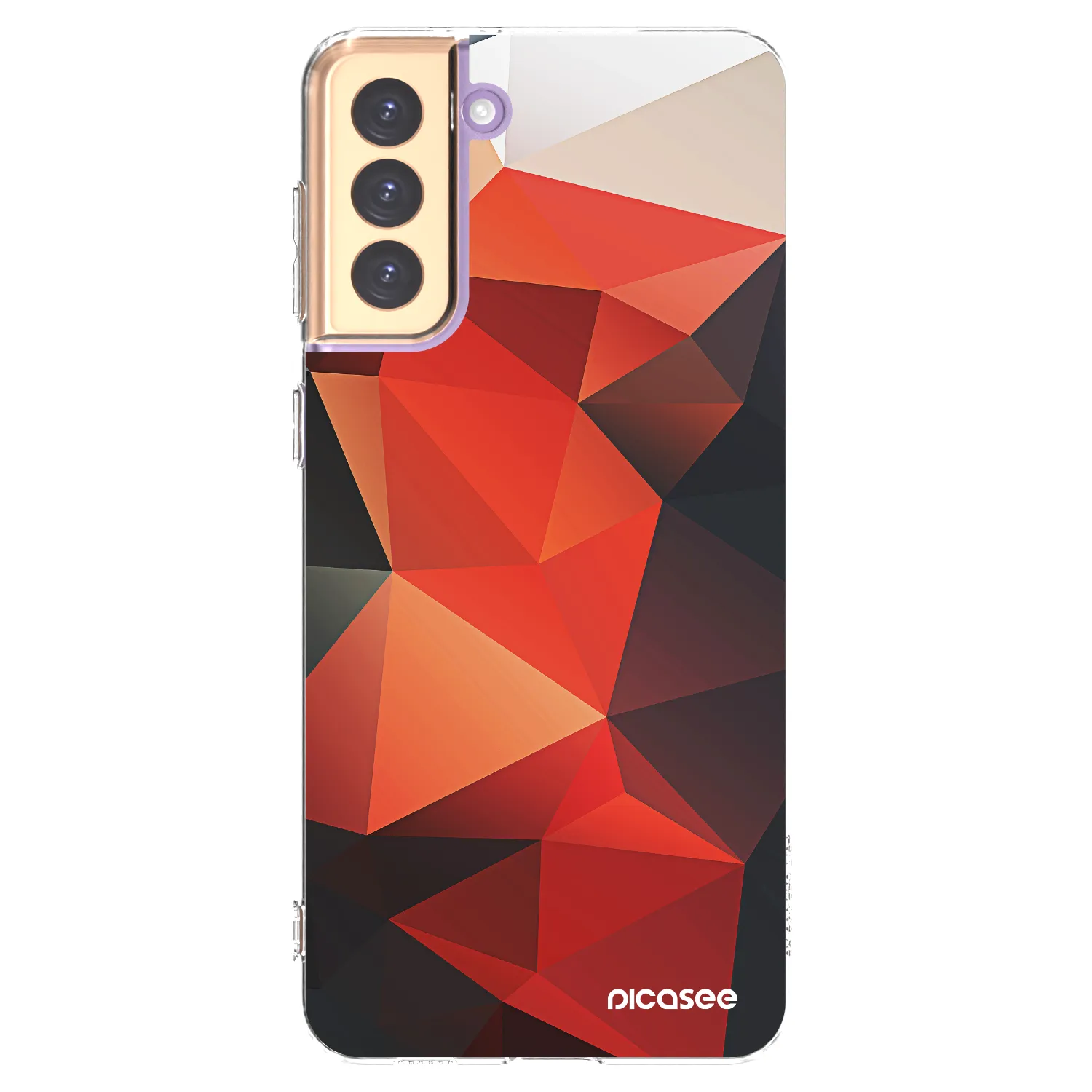 Picasee silikonska prozirna maskica za Samsung Galaxy S21+ 5G G996F - Wallpaper 2