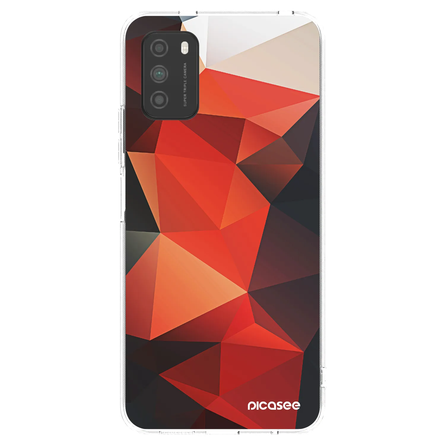 Picasee silikonska prozirna maskica za Xiaomi Poco M3 - Wallpaper 2