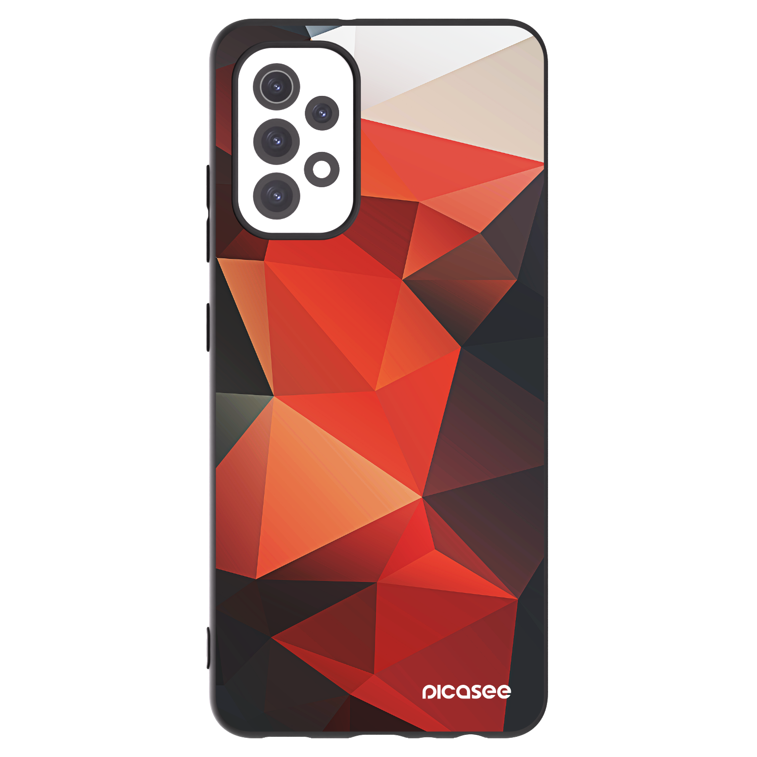 Picasee crna silikonska maskica za Samsung Galaxy A32 5G A326B - Wallpaper 2