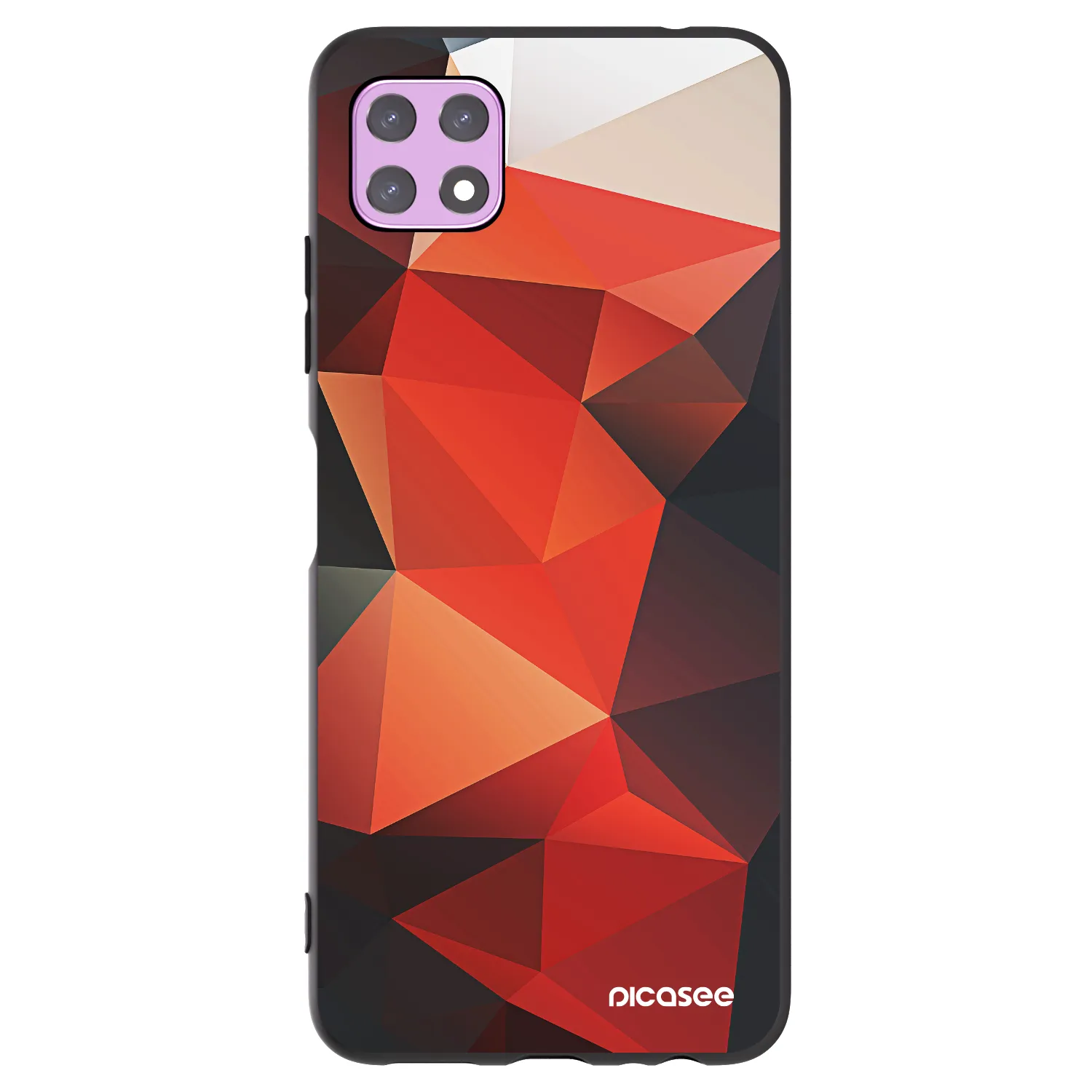 Picasee crna silikonska maskica za Samsung Galaxy A22 A226B 5G - Wallpaper 2