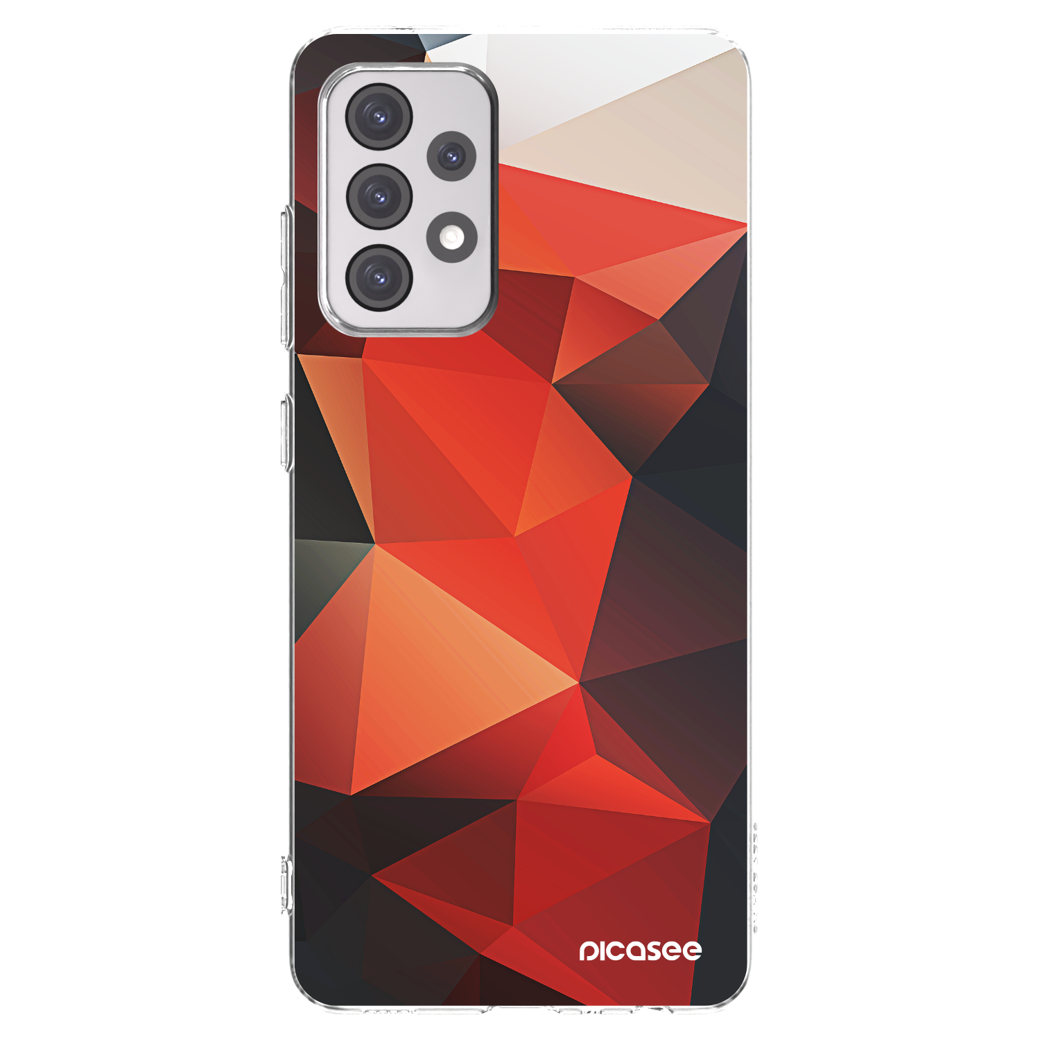 Picasee silikonska prozirna maskica za Samsung Galaxy A52s 5G A528B - Wallpaper 2